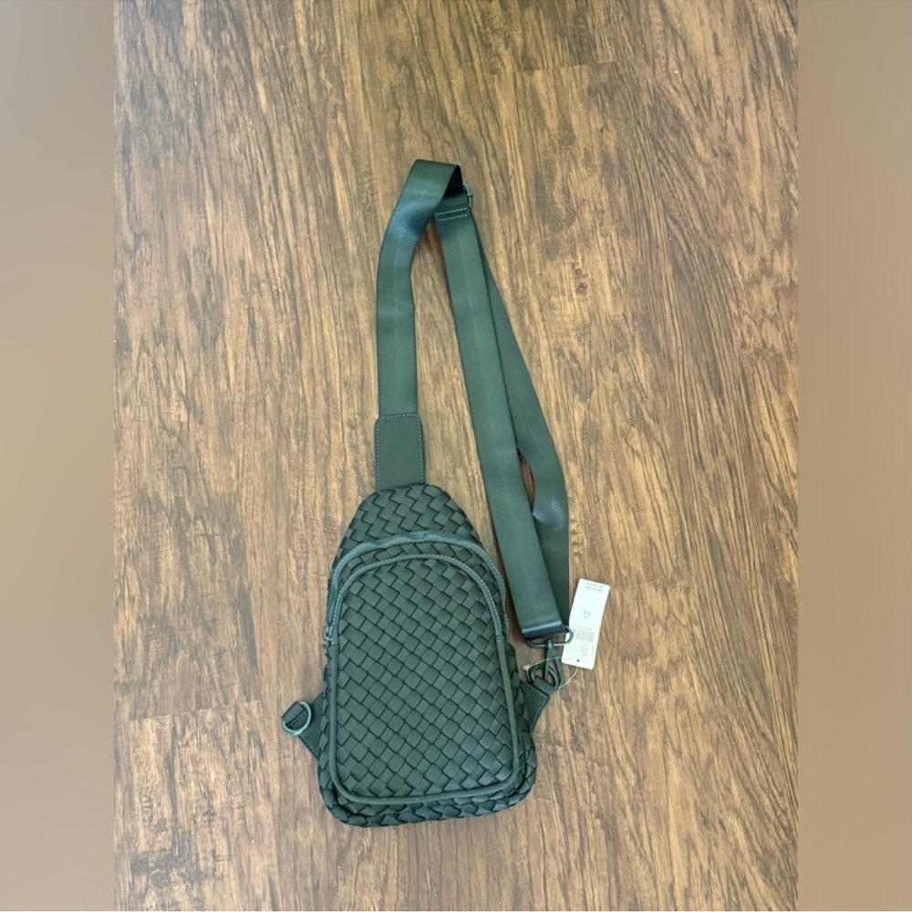 Anthropologie Sol and Selene neoprene sling bag